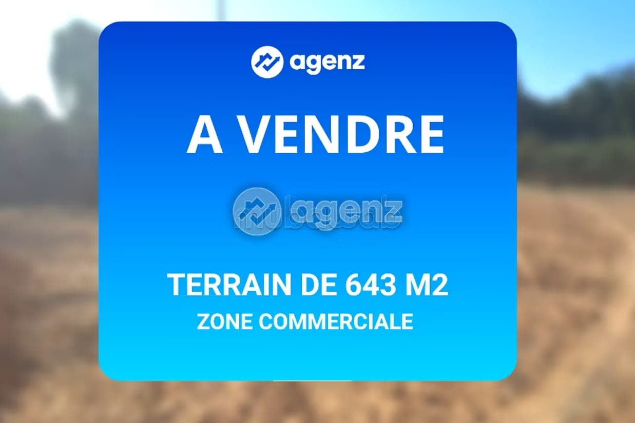Terrain à vendre 643 m² Bouskoura Bouskoura