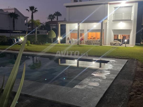 Contemporary villa on golf course – Bouznika