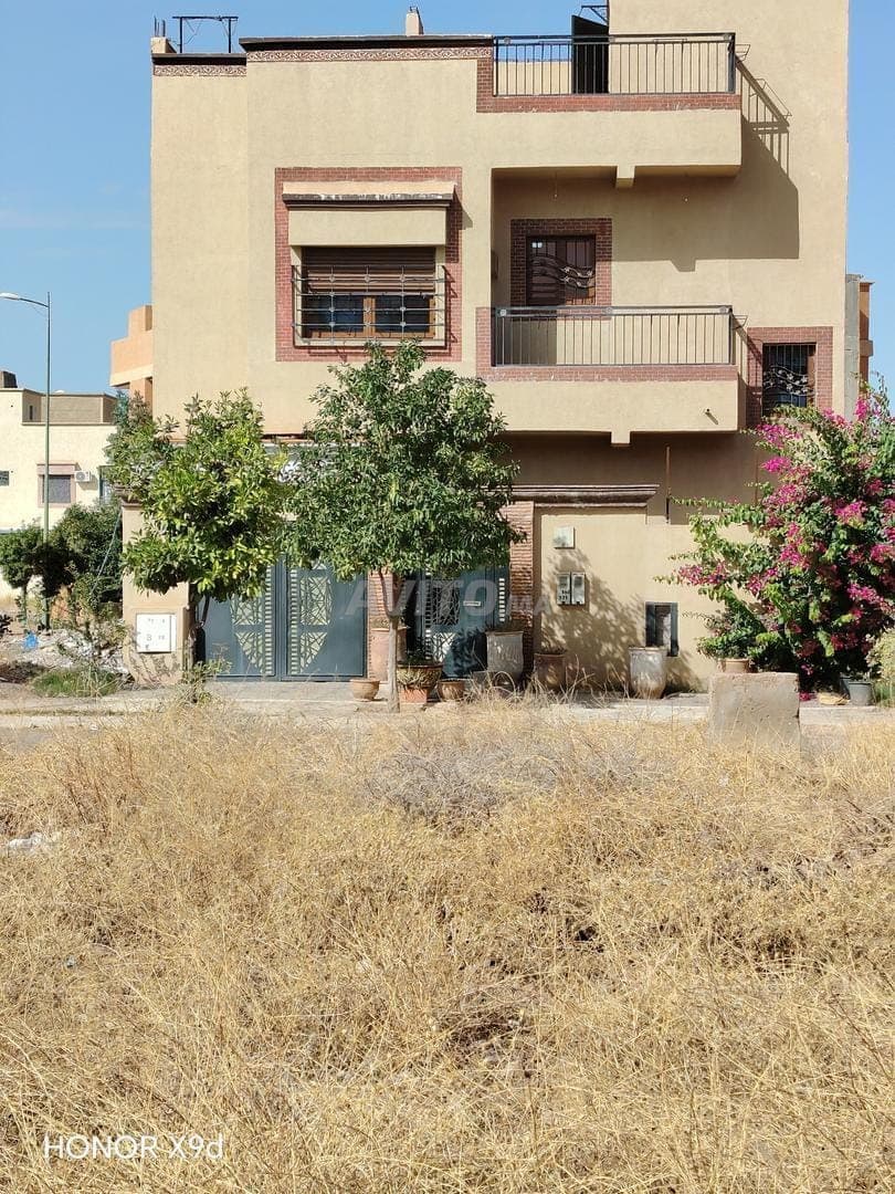 Three-frontage plot for sale