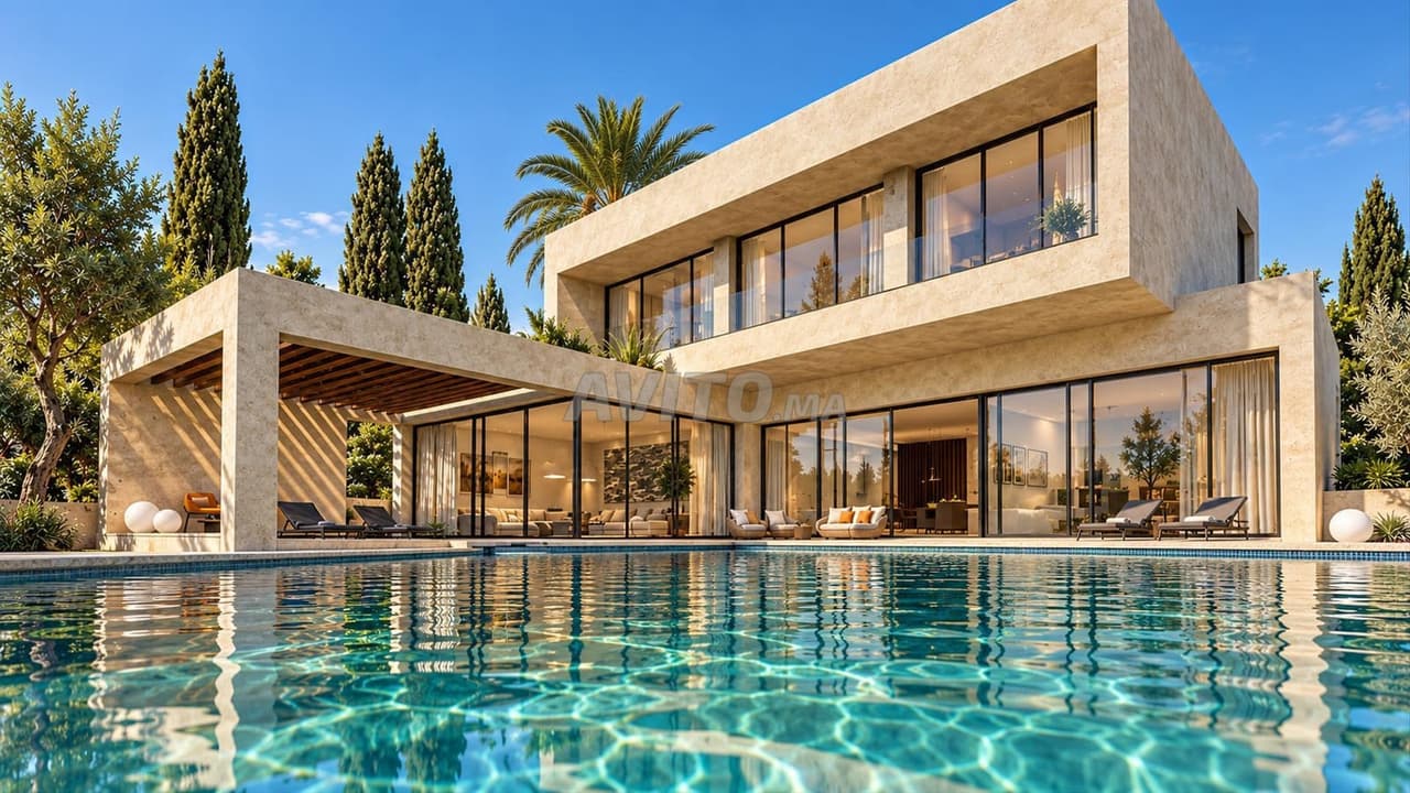 Villa de Prestige 4 Façades - Route d’Amizmiz