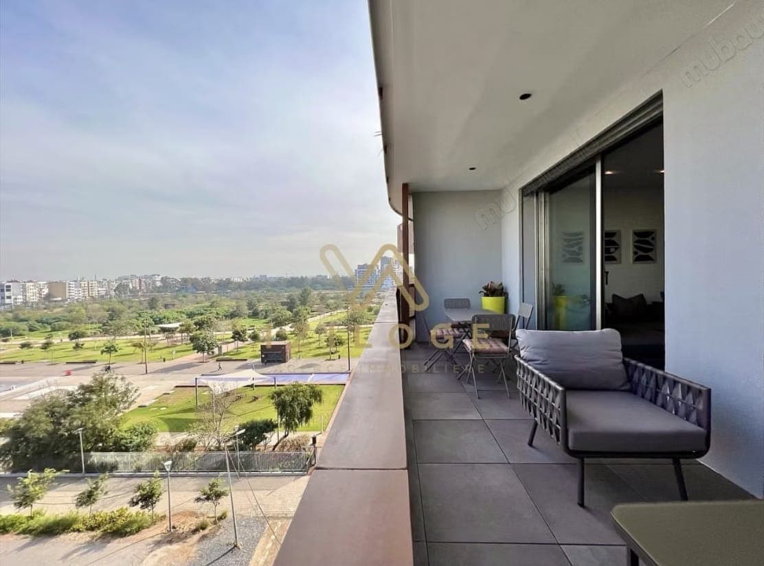 Appartement en location à Casablanca Finance City. 2 pièces confortables. Meublé