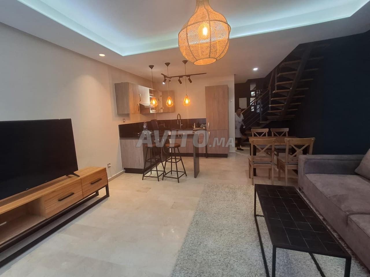 Appartement meublé à louer Bouskoura