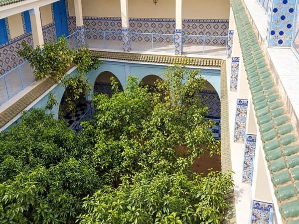 Riad avec 2jardins et 10 chambres