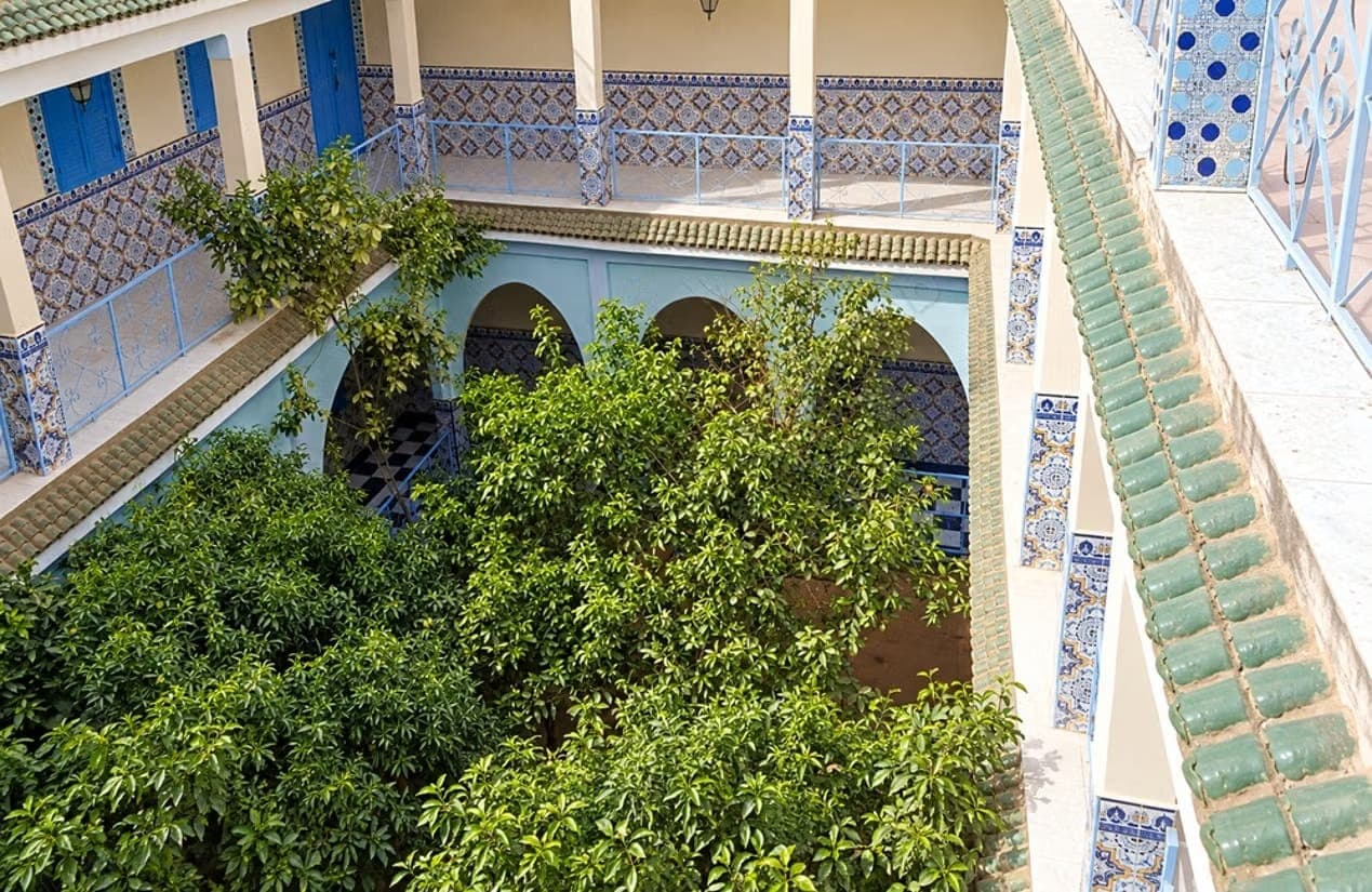 Riad avec 2jardins et 10 chambres