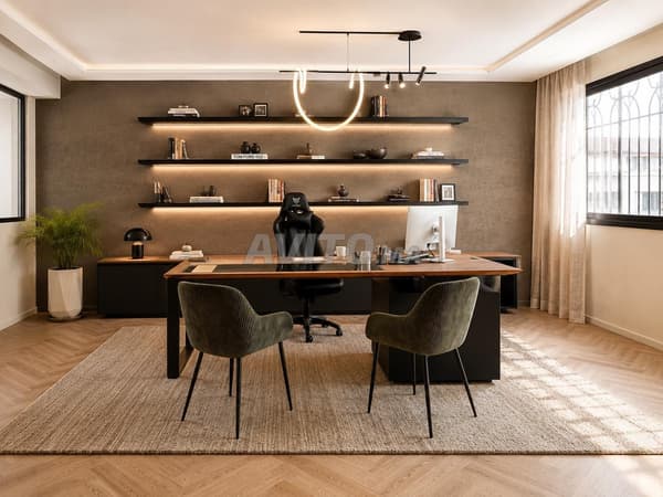 Bureau haut standing à louer 130 m² à Casablanca