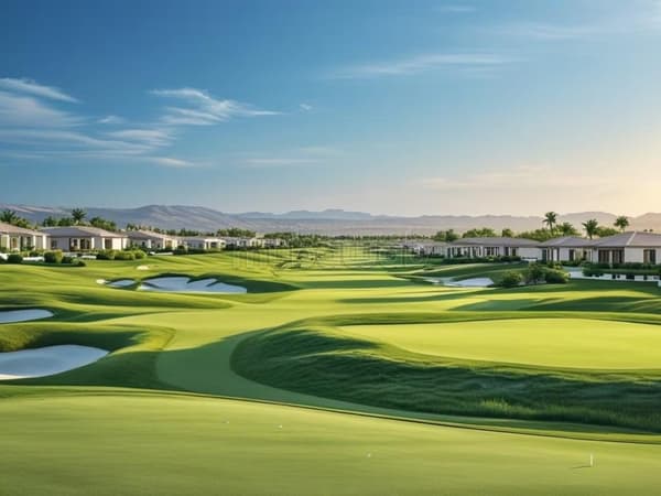 Plots of land in a upscale residence with golf course