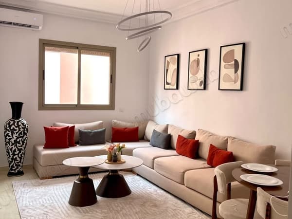 Superbe appartement à louer à Route Amizmiz. 3 pièces confortables. Meublé