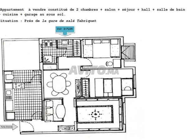 Appartamento in vendita di 84 m² a Salé