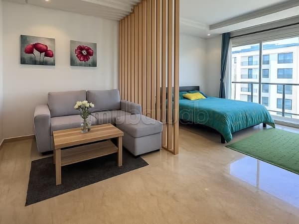 Mieten Sie diese Wohnung in Riad. 1 schönes Schlafzimmer. Möbliert