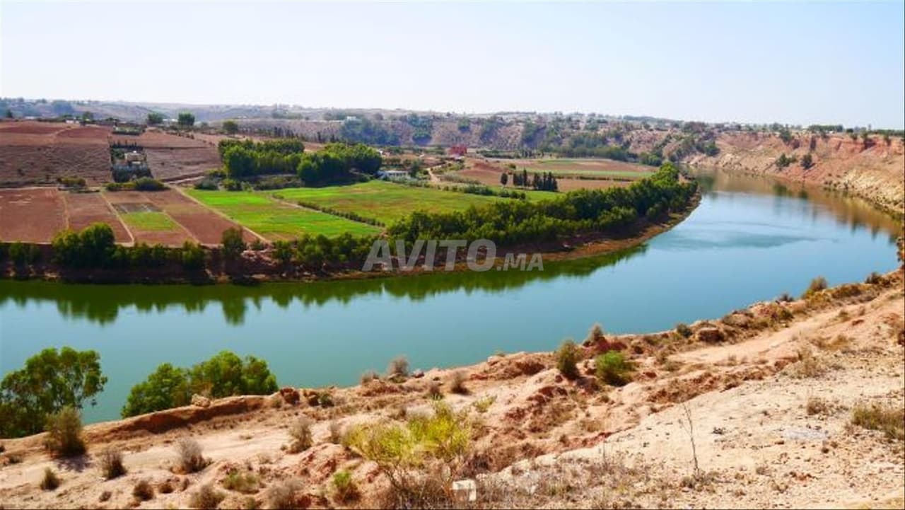 Terrain exceptionnel 2ha vue sur Oued Oum errabii