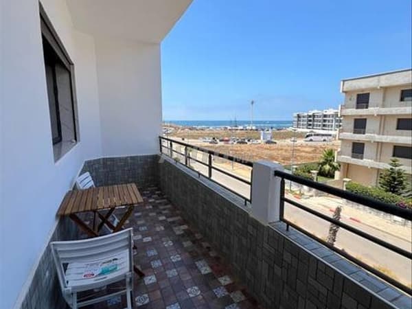 Appartement met 2 terrassen te huur in Mansouria