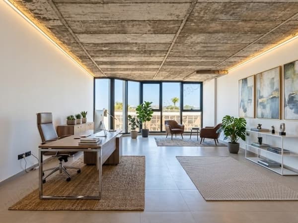 Beaux bureaux à louer à Oasis. Surface de 70 m²