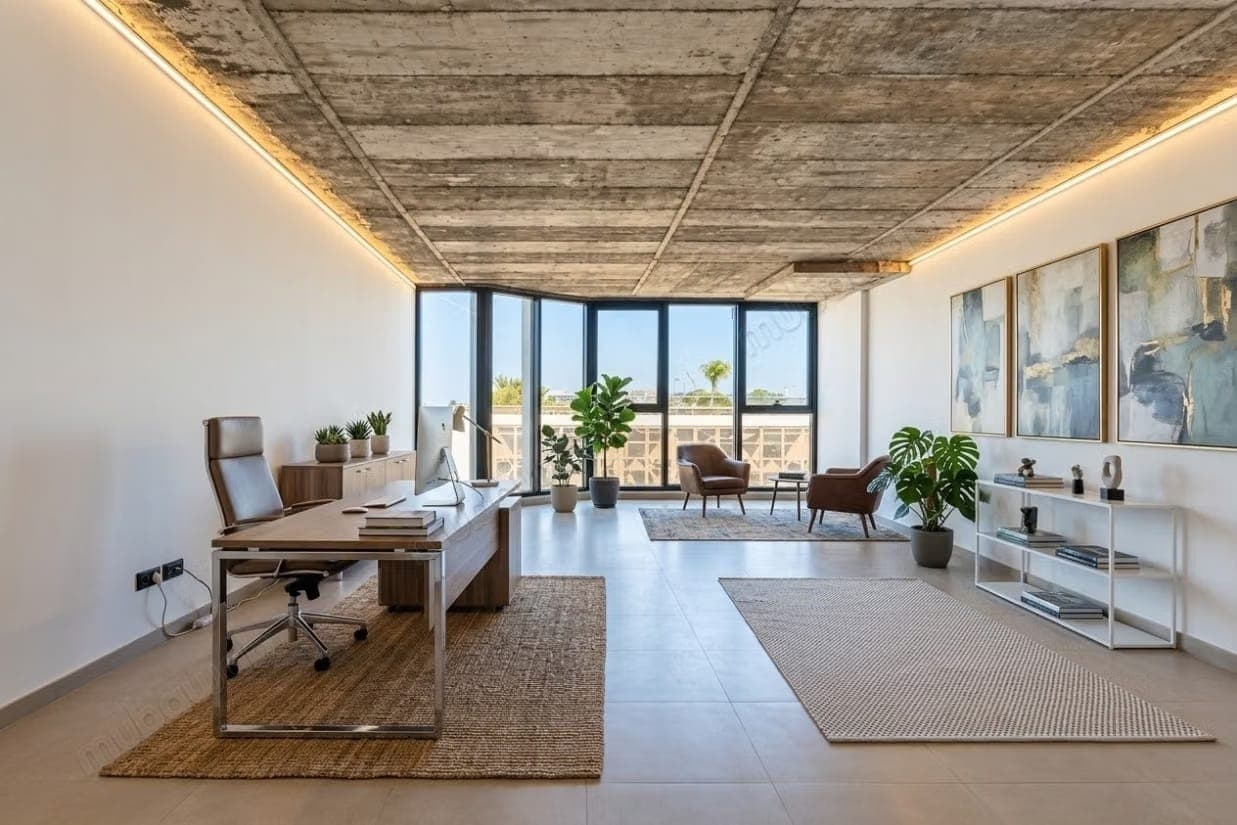 Beaux bureaux à louer à Oasis. Surface de 70 m²