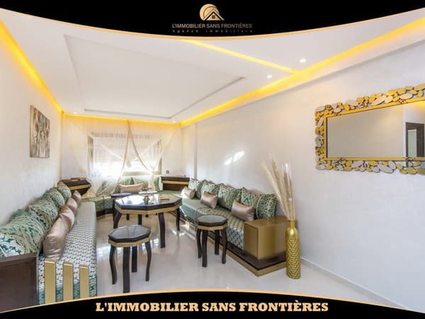 Appartement meublé à louer – 81 m² – 1er étage, Targa, Marrakech
