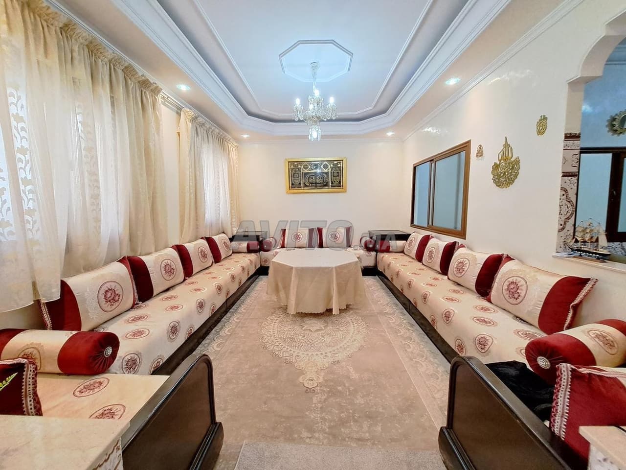 Appart meublé RDC Mandarona à côté Bd al qods