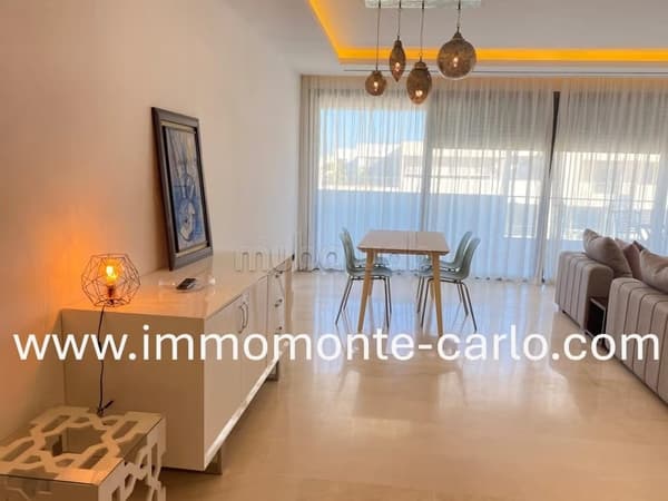 Gemeubileerd appartement met terras in Rabat