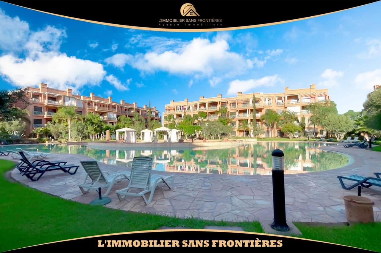 Appartement meublé à Agdal, piscine collective + parking sous-sol, Marrakech : à vendre