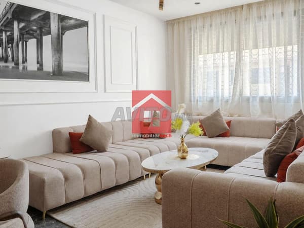 😍 Appartement meublé haut de gamme à Gueliz