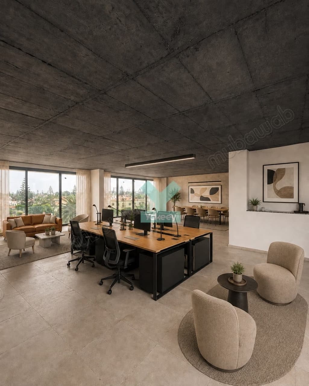 Superbe plateau neuf avec rooftop