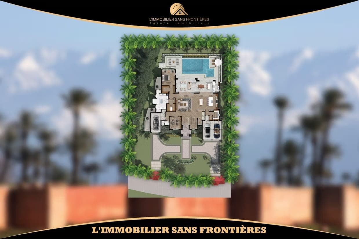 RA Land for Sale 1 hectare on Route d'Amizmiz km18