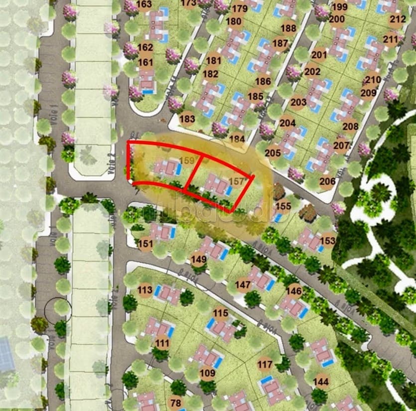 Two beautiful plots for sale at Domaine Benakil