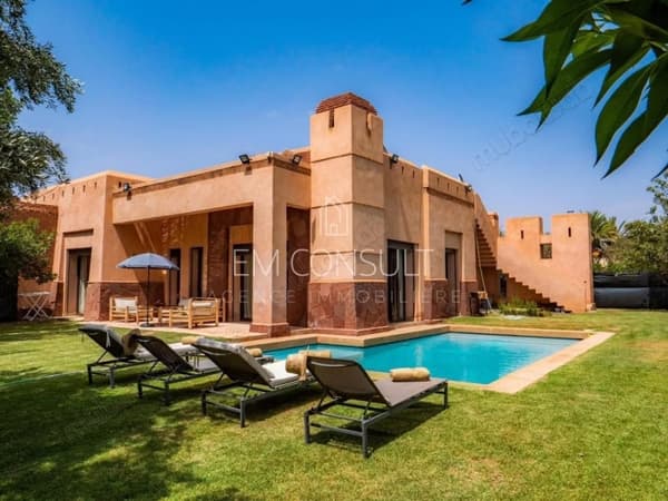 VENTE – Villa de plain pied 3 suites 200 m² – Route de Fès km 20