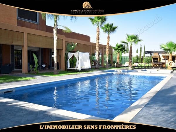 Maison d’hôtes meublée à vendre Route d’Ouarzazate – Marrakech