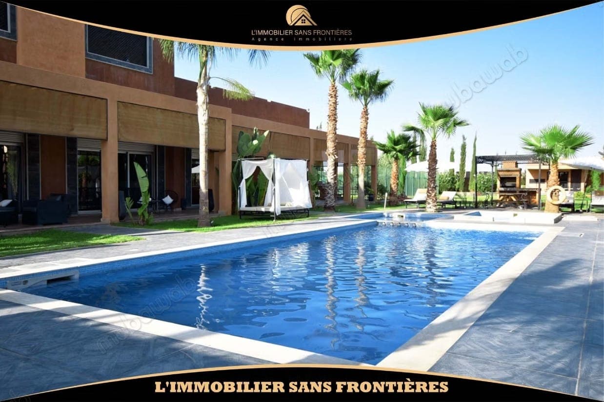 Maison d’hôtes meublée à vendre Route d’Ouarzazate – Marrakech