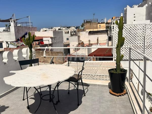 Maison meublée avec 2 terrasses à la Kasbah