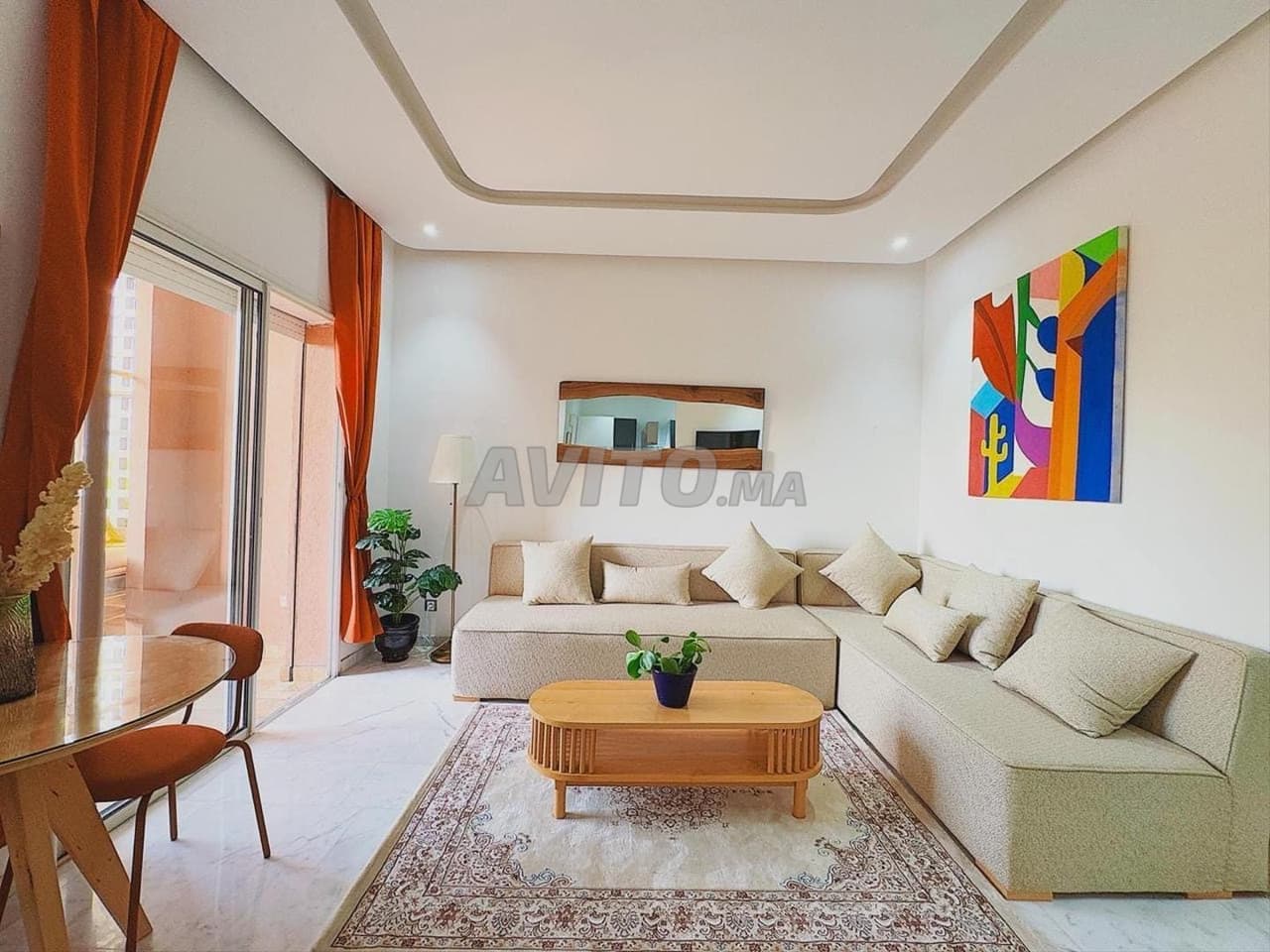 Furnished studio in a closed residence