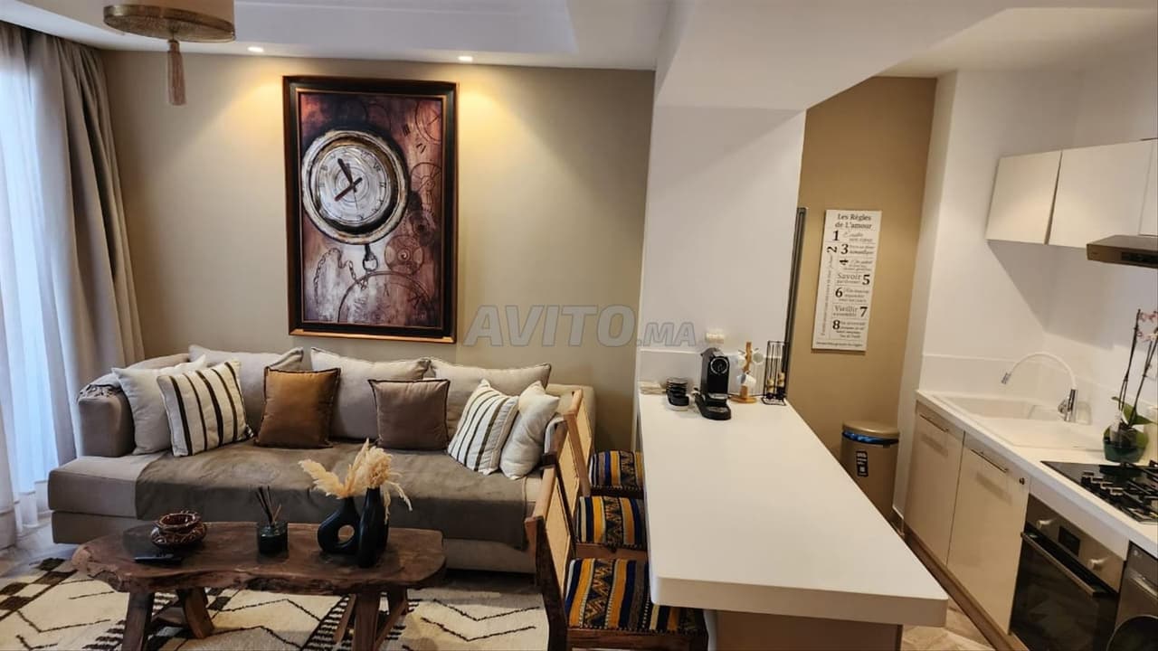 ستوديو عصري للإيجار / Casablanca Finance City