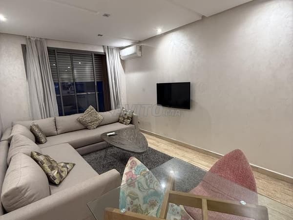 Gemeubileerd appartement met 2 slaapkamers in Belvédère
