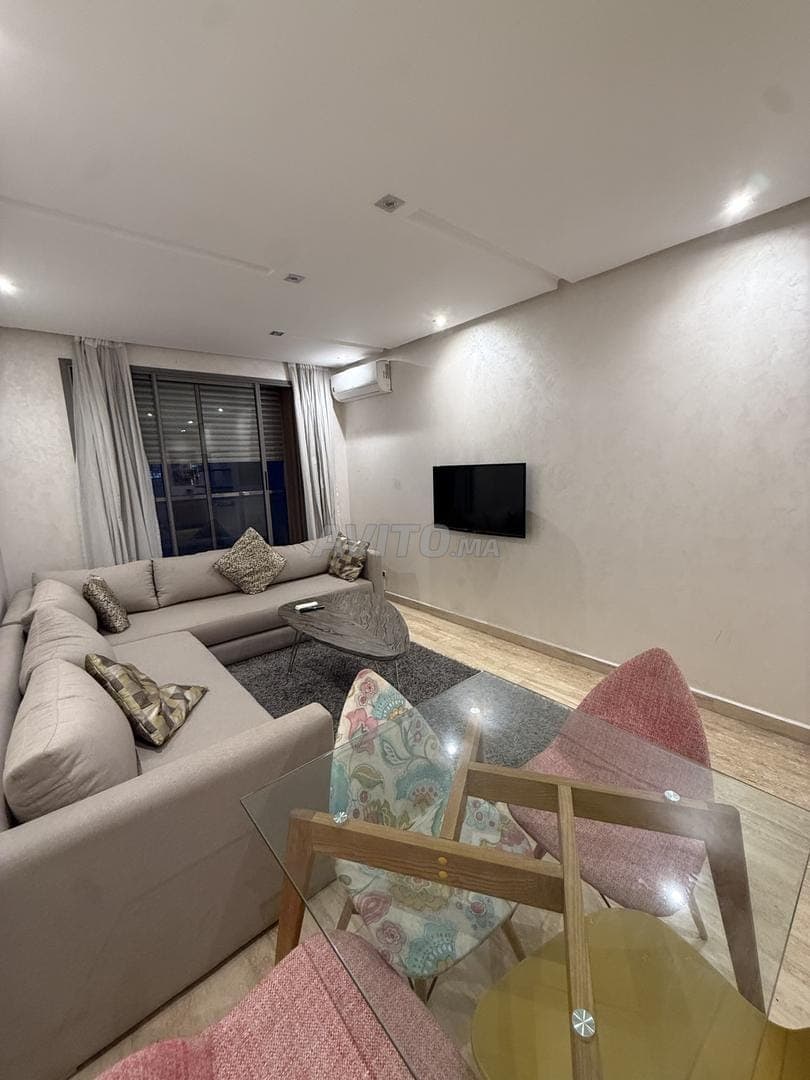 Gemeubileerd appartement met 2 slaapkamers in Belvédère