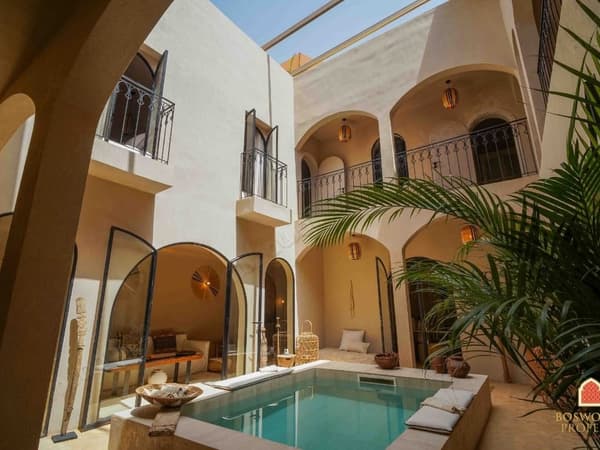 Riad spectaculaire Arset Berdai à vendre à Marrakech