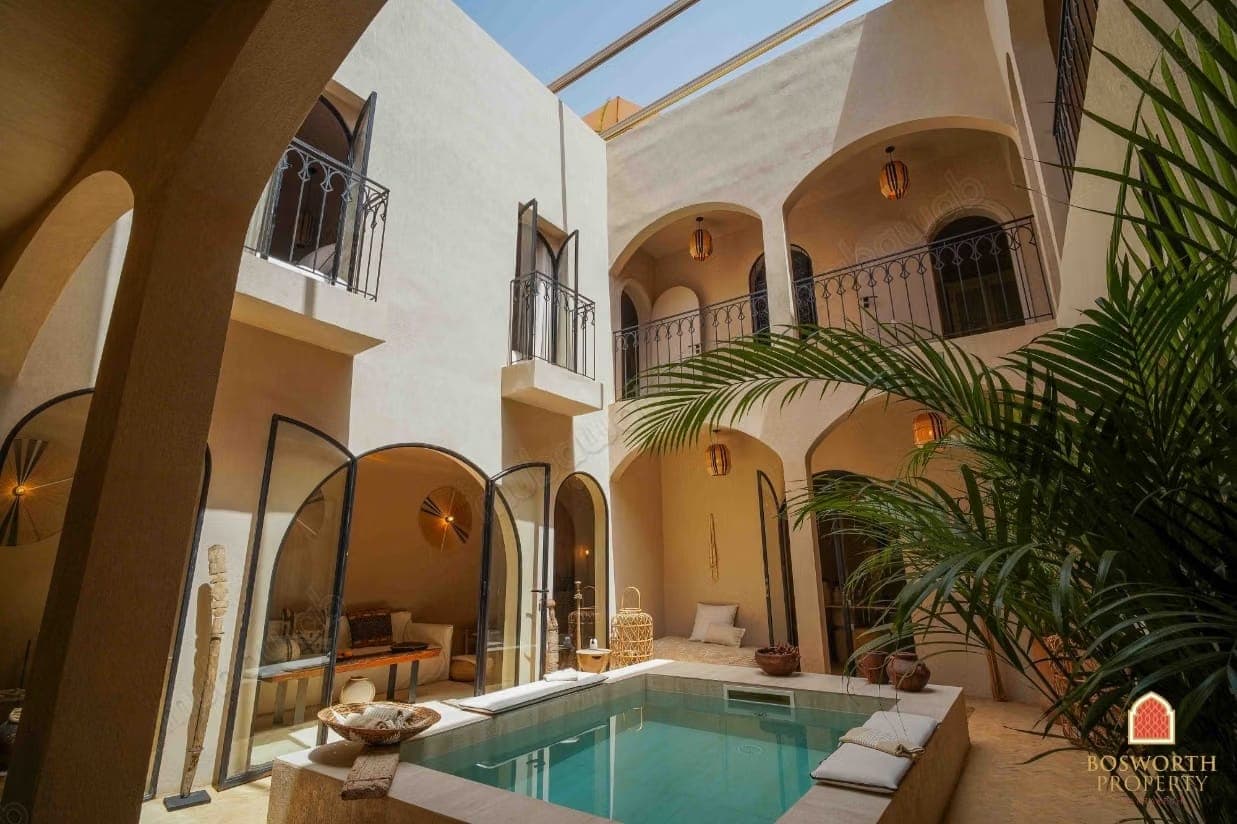 Riad spectaculaire Arset Berdai à vendre à Marrakech