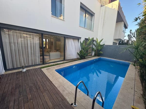 TAMARIS À LOUER – VILLA JUMELÉE MEUBLÉE 3CH