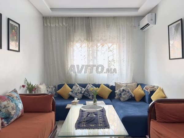 Appartement meublé à louer, 70 m², Azzouzia