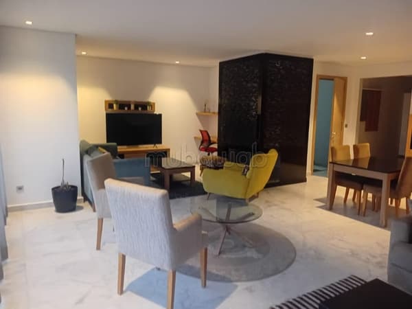 Very nice furnished apartment golf bouskoura