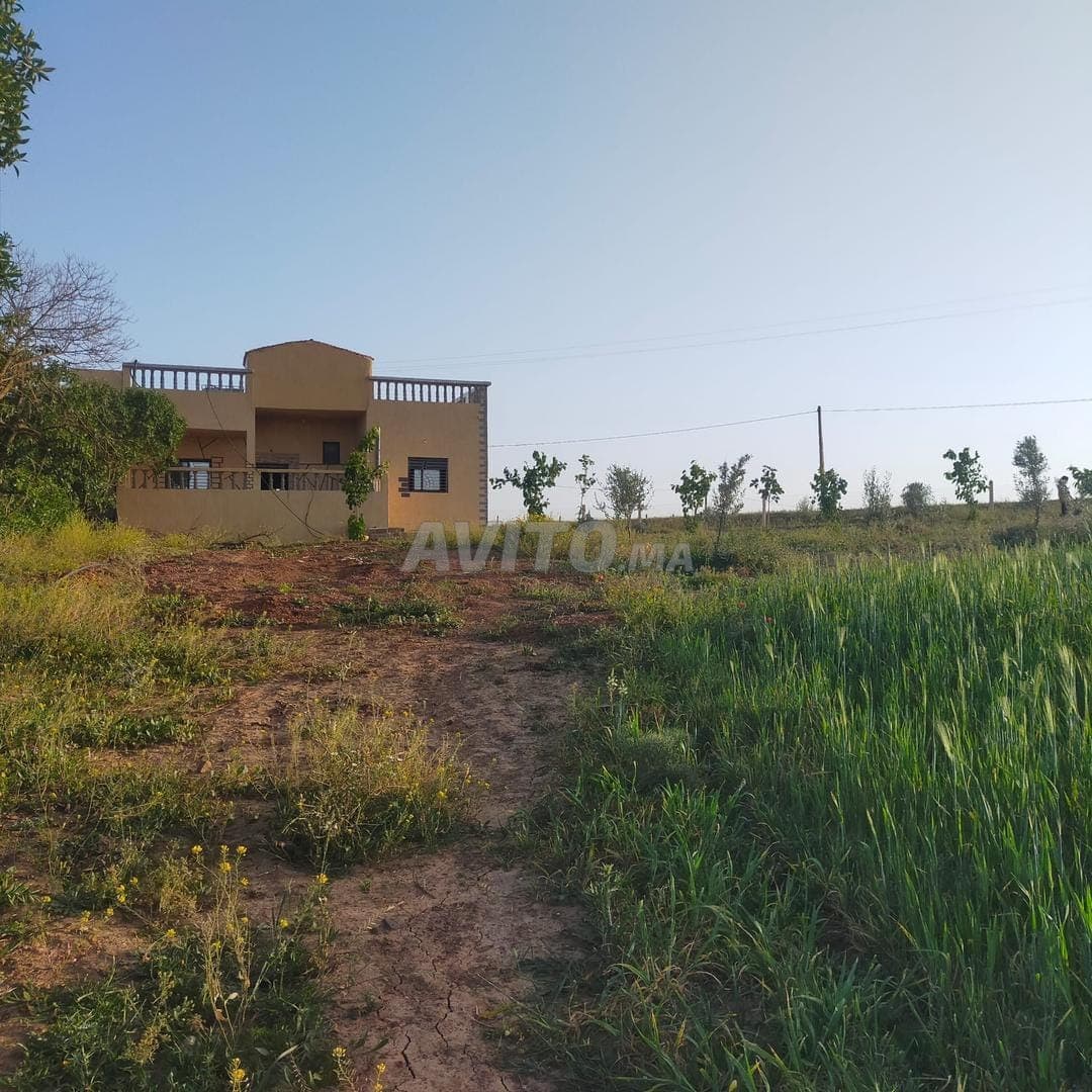 Belle terre avec maison
