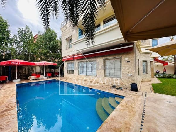 Splendide villa 4 chambres piscine privée à Targa
