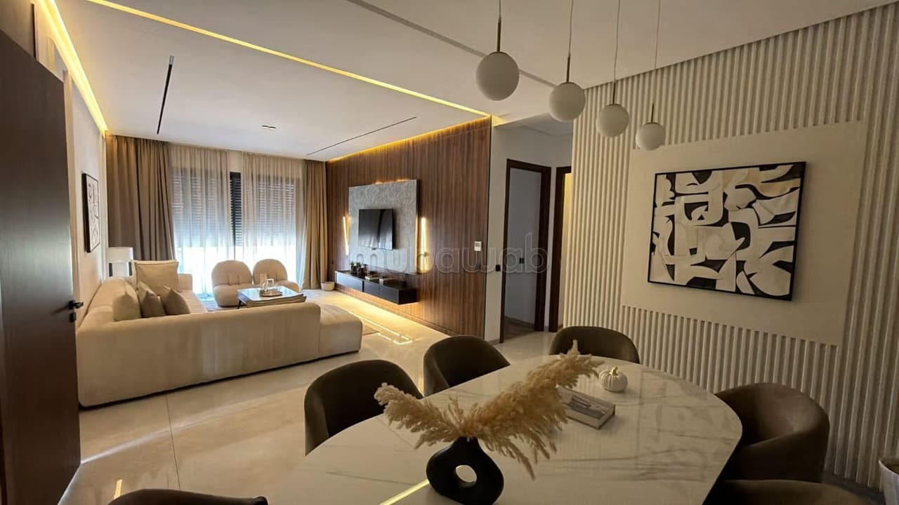 Appartement neuf de luxe, 2 chambres à Chrifia
