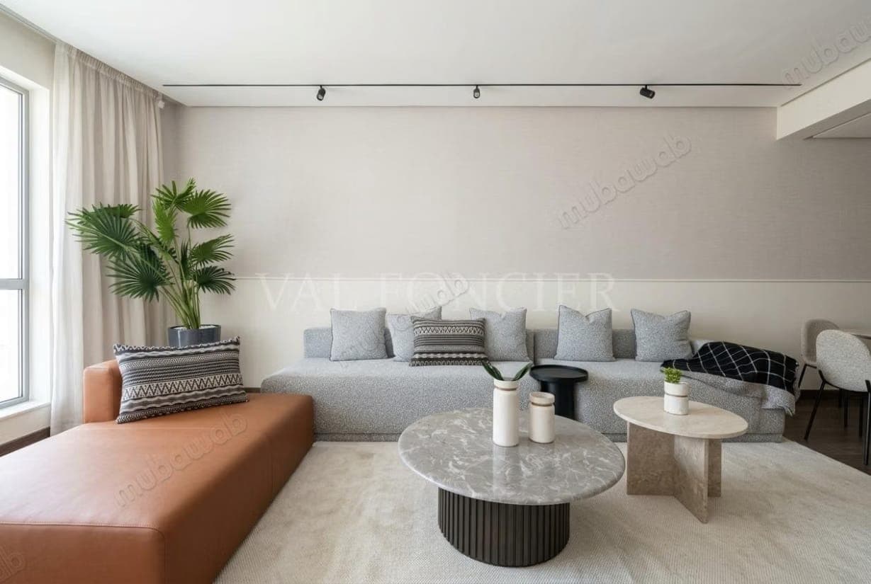 Vente Superbe Appartement 137m2 2 Suites meublé Ain Diab, Casablanca