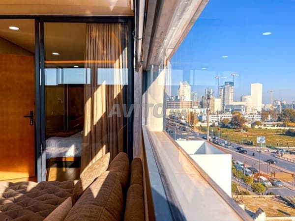 Studio luxueux meublé à louer cfc terrasse 10 m²
