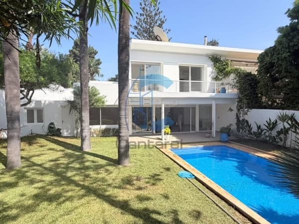 Anfa sup loc. Elegante maison avec jardin piscine