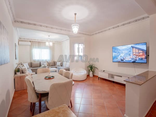 Appartement meublé 76m2 Gueliz Proche gare