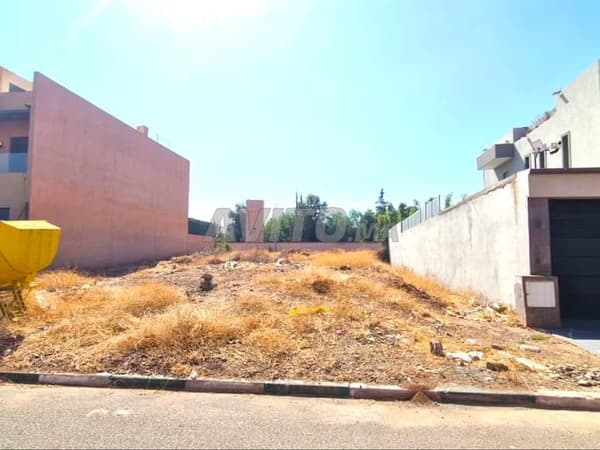 Terrain 500 m2 a vendre sur L'Agdal