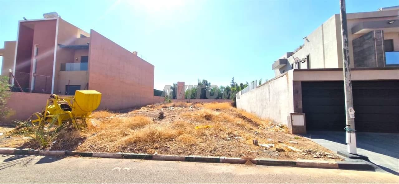 Terrain 500 m2 a vendre sur L'Agdal
