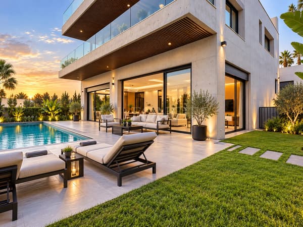 Villa d'exception neuve 606m2 Vue Mer avec piscine Route d'Azemmour (10 min du…