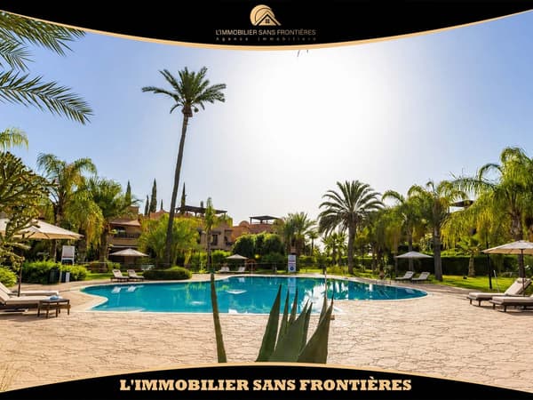 Appartement meublé de 157 m² à louer Route de Fès – Rez-de-jardin, 1 chambre, jardin…