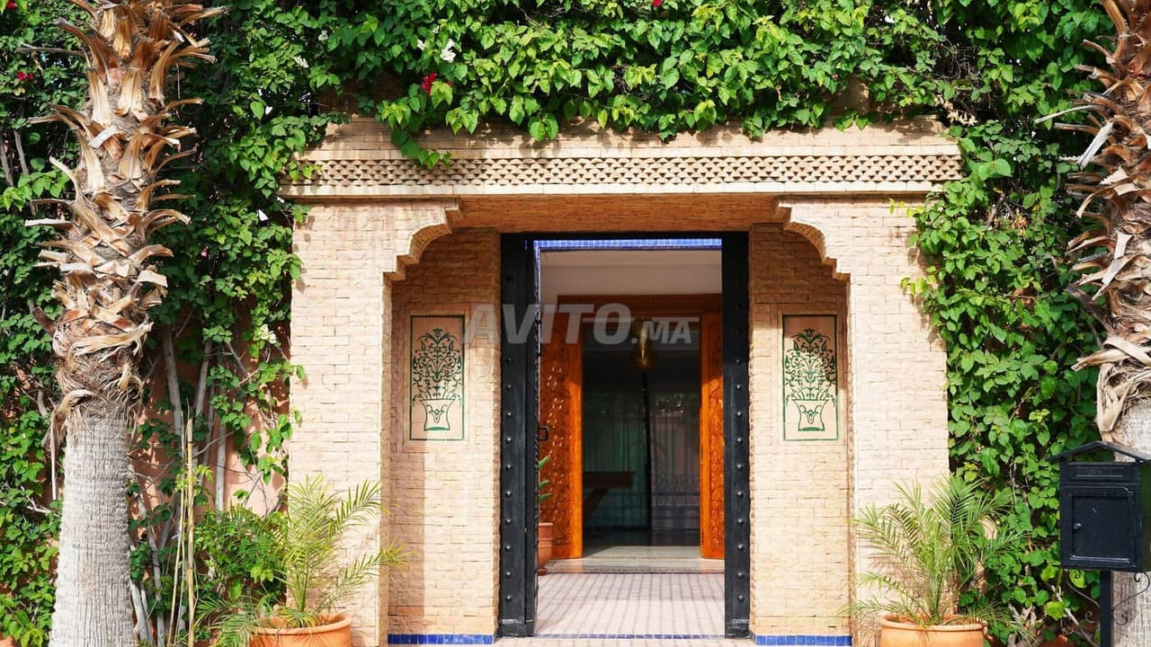 villa à louer piscine 6 chambre meublée à targa